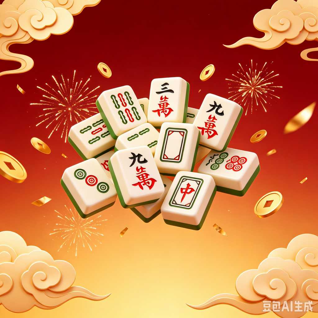 uniform color mahjong set print