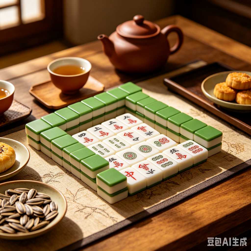 modern minimalist mahjong set